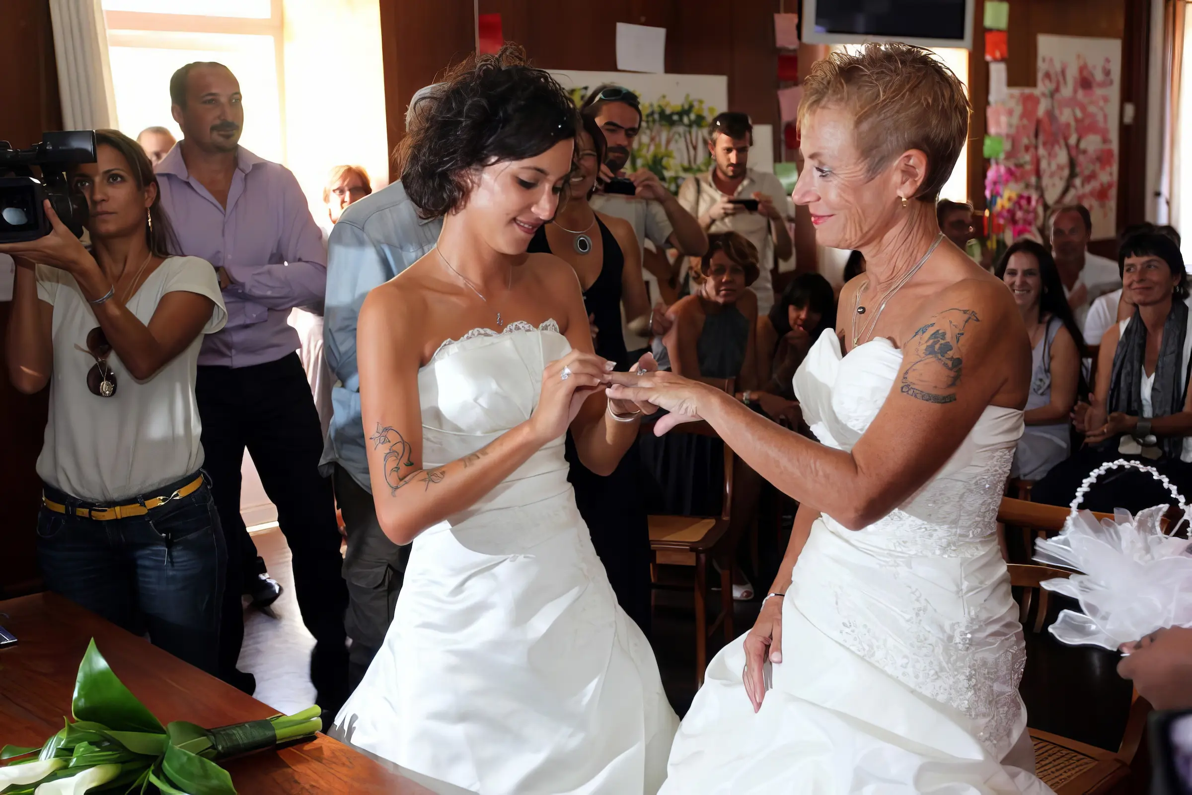 Norfolk Wedding Videographer - Brides Ring Exchange